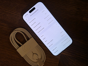 iPhone 16 Pro 128GB Gold , nagu uus , 100% (1 foto / 2)