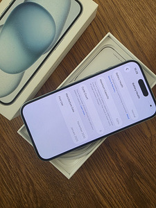 iPhone 15 128GB Blue , aku 100% (2 фото из 2)