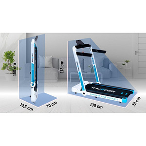 Jooksulint Thunder Race electric treadmill white (1 foto / 2)