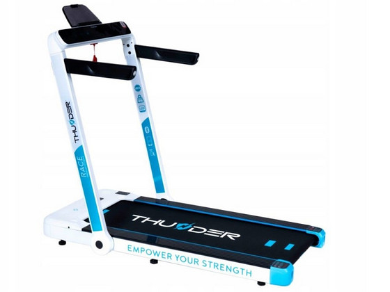 Jooksulint Thunder Race electric treadmill white