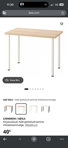 IKEA Laud 100x60 (3 foto / 3)