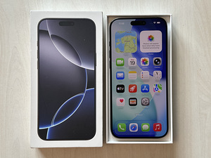 Apple iPhone 16 Pro Max Black Titanium 256GB v heas korras. (6 foto / 8)