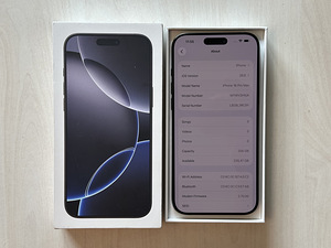 Apple iPhone 16 Pro Max Black Titanium 256GB v heas korras. (7 foto / 8)