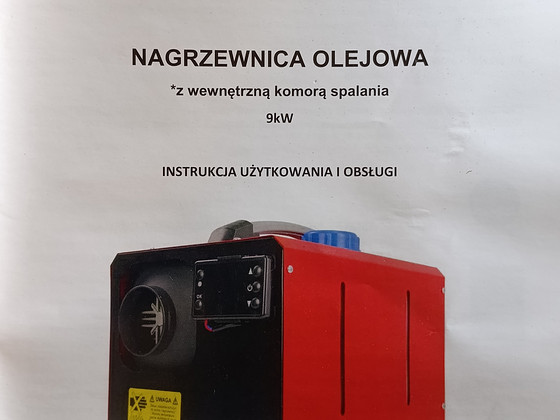 Webasto kaasaskantav ahi 9kW 12/230v