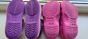 Crocs roosad C10-C11 28-29 Crocs lillad C13 30-31 2TK (5 foto / 5)