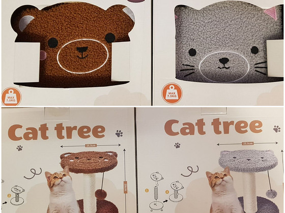 Kompaktsed mängukompleksid-kraapimispuud (Cat tree) kassidele