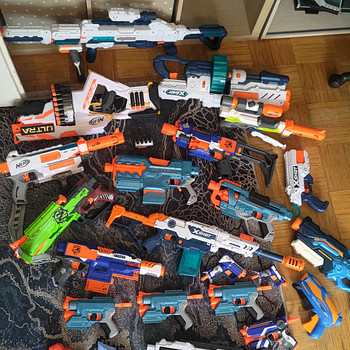 NERF + X-SHOT + Duel Laser Blaster