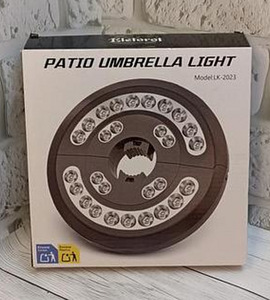 LED-valgustus päikesevarjule PATIO UMBRELLA LIGHT, (1 foto / 4)