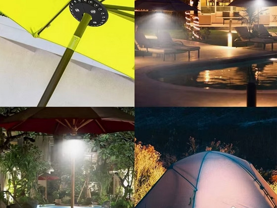 LED-valgustus päikesevarjule PATIO UMBRELLA LIGHT,