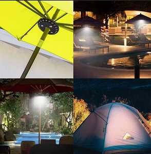 LED-valgustus päikesevarjule PATIO UMBRELLA LIGHT, (2 foto / 4)