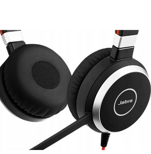 Профессиональная проводная гарнитура Jabra Evolve 40, стерео, (2 фото из 3)