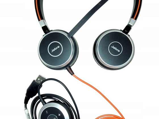 Jabra Evolve 40 Professional Wired Headset, Stereo,