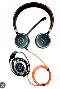 Профессиональная проводная гарнитура Jabra Evolve 40, стерео, (3 фото из 3)
