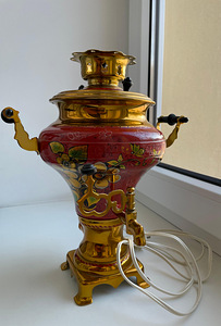 Электрический самовар 1,5 л (2 фото из 3)