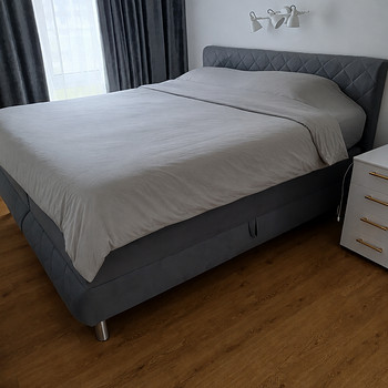 Продаётся качественная мягкая кровать 180 × 200 см с матрасо
