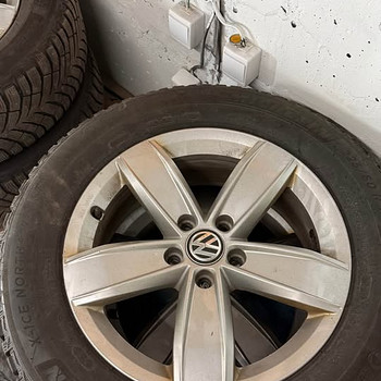 VW диски + шипованные шины Michelin 17” 225/60/R17