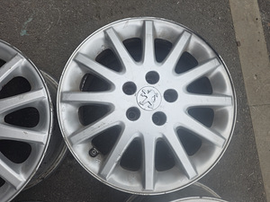 Peugeot originaal valuveljed 5x108, 7x16", ET 38 (6 foto / 7)