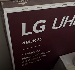 Новый телевизор LG 49UK75 (2 фото из 2)