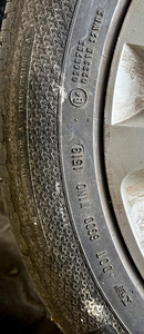 Продам летние шины + диски - 225/55 R17YXL (3 фото из 5)