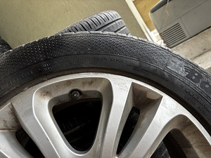 Продам летние шины + диски - 225/55 R17YXL (5 фото из 5)