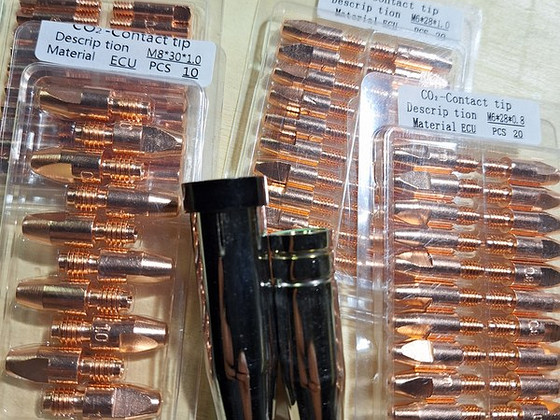 Kontaktsuudmik M6/M8 - 25 / 28 / 30 - 0,8 / 1,0 / 1,2 mm