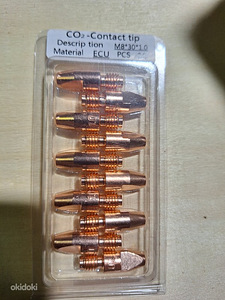 Kontaktsuudmik M6/M8 - 25 / 28 / 30 - 0,8 / 1,0 / 1,2 mm (7 foto / 10)