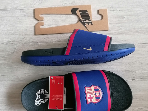 Шлёпанцы Nike ФК Barcelona, размер 44-45.