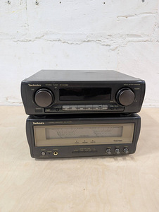 Technics CA1080 võimendi ja tuner, veaga (1 фото из 2)
