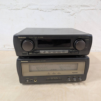 Technics CA1080 võimendi ja tuner, veaga