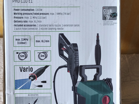 Kõrgsurvepesur Parkside PHD 110E1 UUS