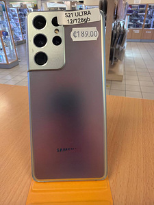 Samsung Galaxy S21 ultra 12/128Gb Silver в хорошем состоянии (1 фото из 2)