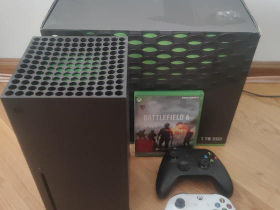 Xbox series x + bf6