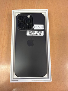 Apple iPhone 16 Pro 256Gb Black (1 фото из 1)