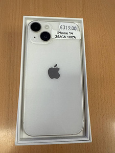 iPhone 14 256Gb белый в хорошем состоянии (1 фото из 1)