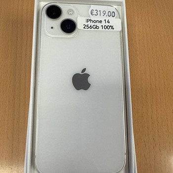 iPhone 14 256Gb белый в хорошем состоянии