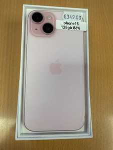 Apple iPhone 15 128Gb Roosa v heas korras (1 foto / 1)