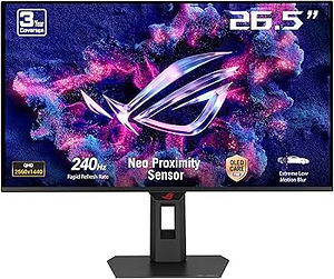 ASUS ROG Strix QD-OLED XG27AQDMES 26.5" QHD монитор, 240 Гц, (1 фото из 1)
