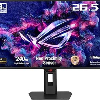 ASUS ROG Strix QD-OLED XG27AQDMES 26.5" QHD монитор, 240 Гц,
