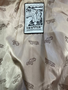 Мужская кожаная куртка TRAPPER L (5 фото из 7)