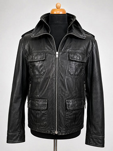 Кожаная куртка Superdry L (1 фото из 9)