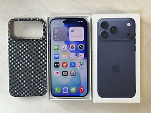 Apple IPhone 17 Pro Max Deep Blue 256GB heas korras! Garanti (6 foto / 10)