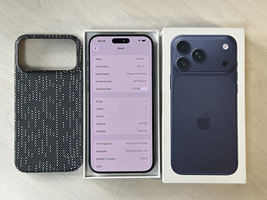 Apple IPhone 17 Pro Max Deep Blue 256GB heas korras! Garanti (7 foto / 10)