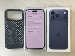 Apple IPhone 17 Pro Max Deep Blue 256GB heas korras! Garanti (8 foto / 10)
