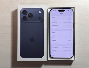 Apple iPhone 17 Pro Max Deep Blue 256GB, аку 100%, гарантия (7 фото из 9)