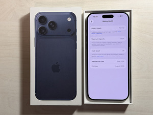 Apple iPhone 17 Pro Max Deep Blue 256GB, аку 100%, гарантия (8 фото из 9)