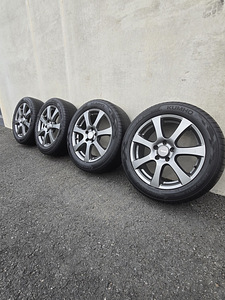 17" 5x112 Audi/VW/Skoda/Mercedes + летние шины 225/50 (1 фото из 7)