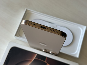 Apple iPhone 16 Pro Max Desert Titanium 256GB nagu uus. (5 foto / 8)