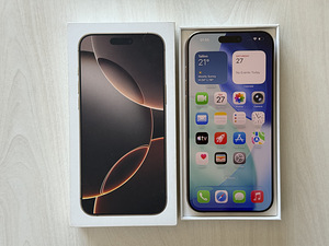 Apple iPhone 16 Pro Max Desert Titanium 256GB nagu uus. (6 foto / 8)