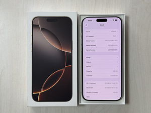 Apple iPhone 16 Pro Max Desert Titanium 256GB nagu uus. (7 foto / 8)