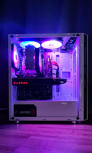 White Assassin! i5-8600K 6C/VEGA 64 8GB/16GB DDR4/ARGB/SSD (6 фото из 10)
